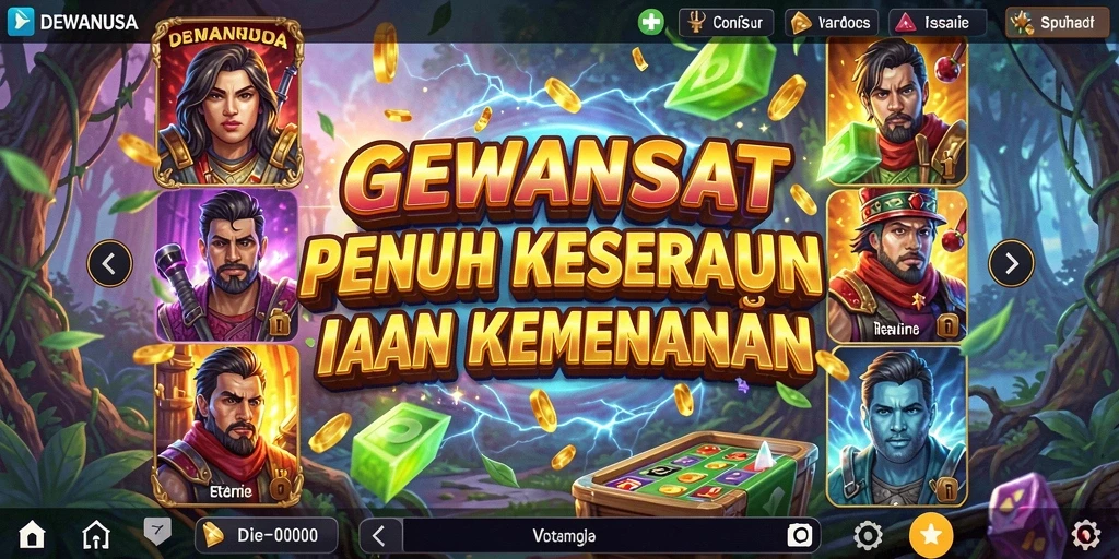 Tampilan menarik dari gameplay DEWANUSA yang mengasyikkan.