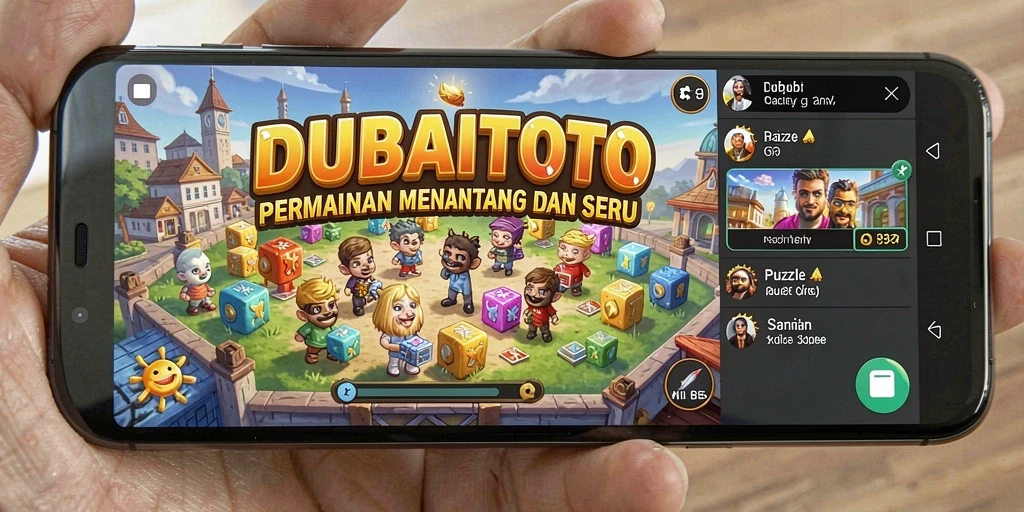 Screenshot dari gameplay DUBAITOTO yang menunjukkan tantangan Puzzle.