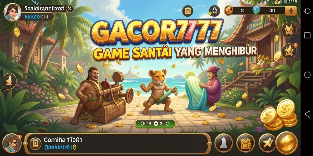 Screenshot dari gameplay GACOR777 yang penuh warna dan menyenangkan.
