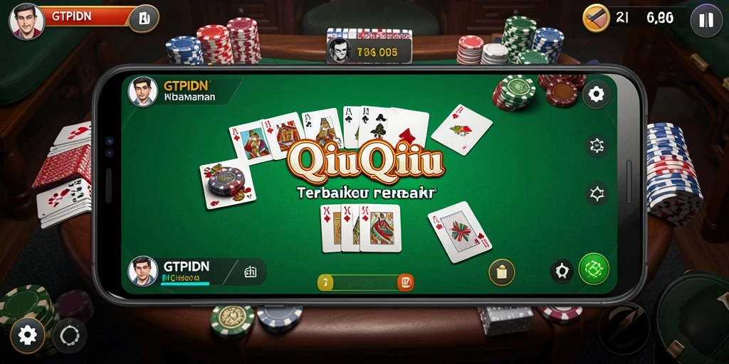 Tampilan gameplay GTPIDN menampilkan keseruan bermain QiuQiu.