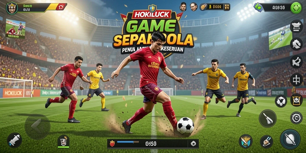 Tampilan gameplay HOKILUCK yang seru dan mendebarkan.
