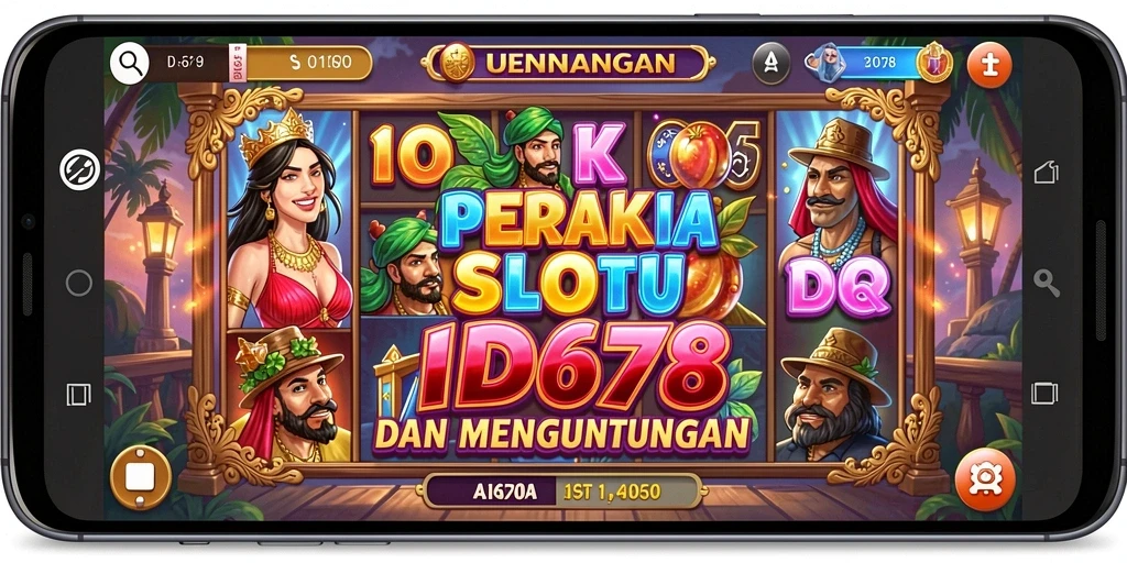 Gameplay ID678 yang seru dan menegangkan saat bermain slot.