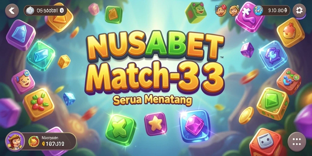 Gameplay seru dan penuh warna di NUSABET.
