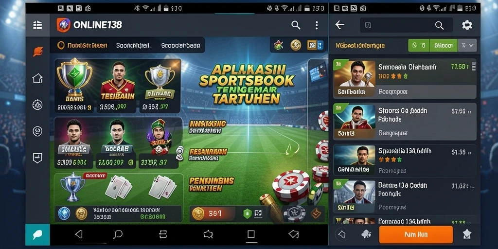 Tangkapan layar <strong>ONLINE138</strong> menampilkan antarmuka taruhan yang menarik dan informatif.