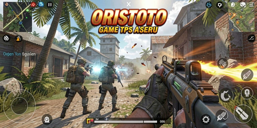 Tampilan menegangkan dari gameplay ORISTOTO yang penuh aksi.