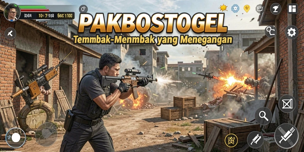 Tampilan aksi seru dalam game PAKBOSTOGEL yang mendebarkan.