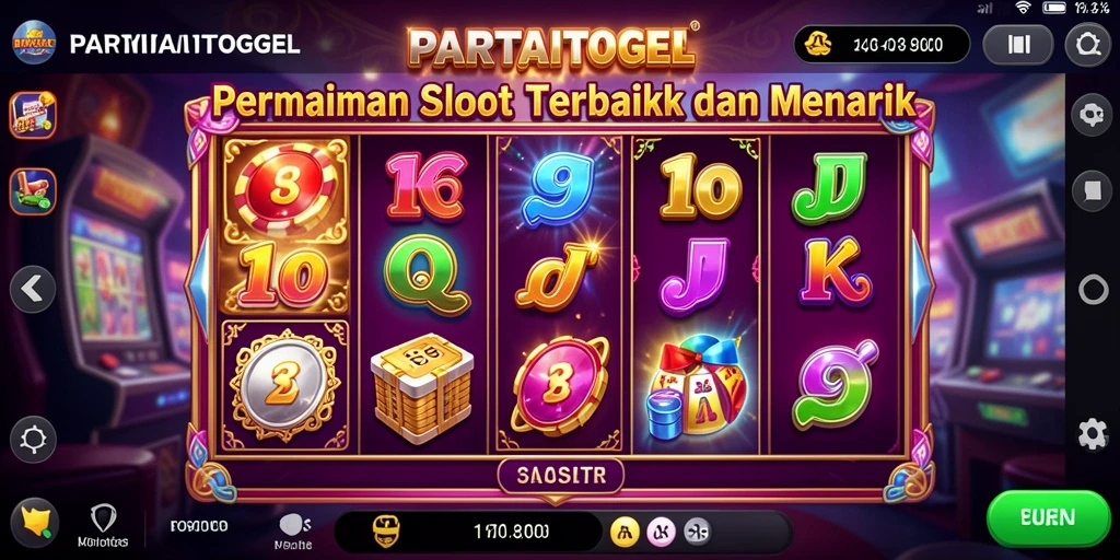 Tampilan menarik dari pengalaman bermain game Slot PARTAITOGEL.