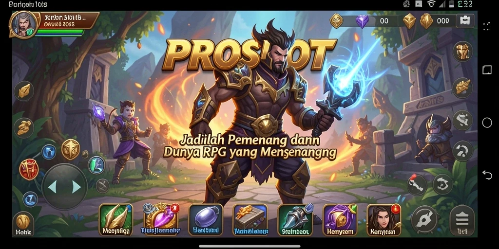 Tampilan gameplay PROSLOT yang seru dan penuh aksi.