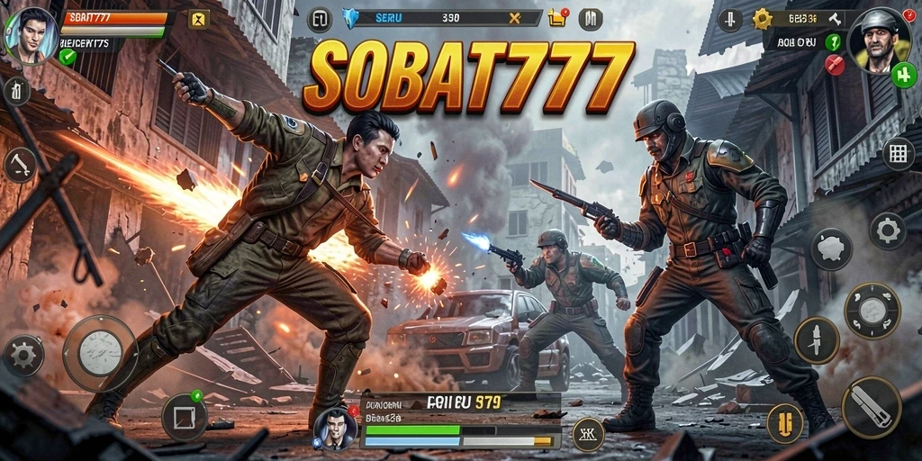 Tampilan gameplay seru dan menegangkan di SOBAT777.