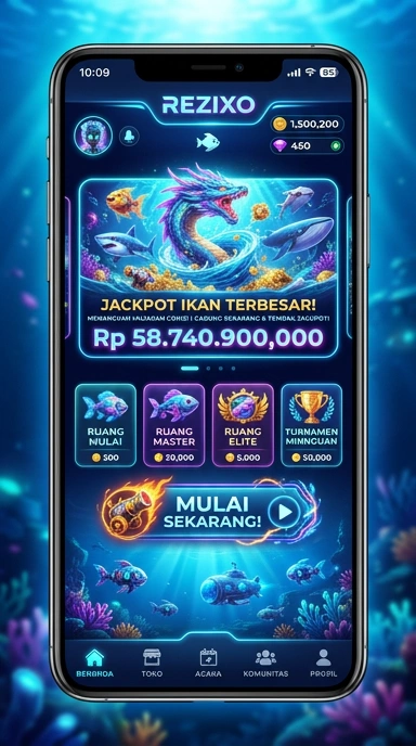 Proses pengunduhan yang cepat di aplikasi rezixo.